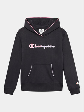 Champion Champion Pulóver 404664 Fekete Regular Fit