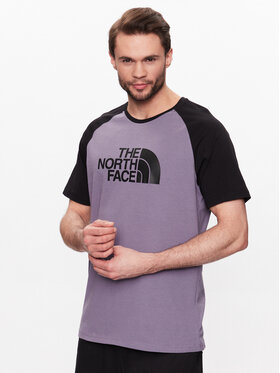 The North Face The North Face T-Shirt Raglan Easy NF0A37FV Fioletowy Regular Fit