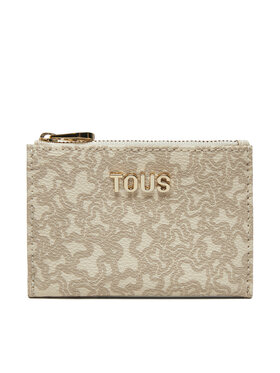 TOUS TOUS Kreditkartenetui Kaos Mini Lines 2002184201 Beige