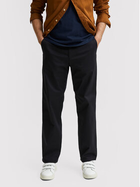 Selected Homme Selected Homme Chino kalhoty Salford 16080159 Černá Loose Fit