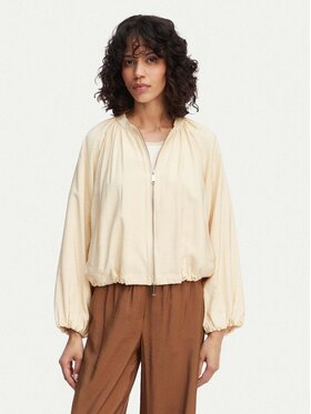 Marella Marella Demisezoninė striukė Fico 2613041174 Écru Regular Fit