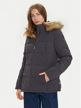 Fransa Fransa Зимно яке Marna 20613795 Черен Regular Fit