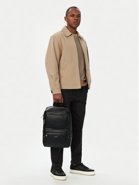 Calvin Klein Calvin Klein Batoh Raised Double Pocket Backpack LV04D3493G Černá