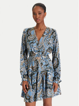 Guess Guess Každodenní šaty W5BK53 W2770 Světle modrá Regular Fit