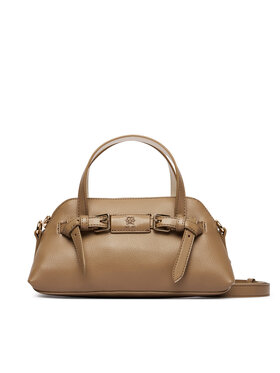 Tommy Hilfiger Tommy Hilfiger Ročna torba Th Buckle Mini AW0AW19034 Bež