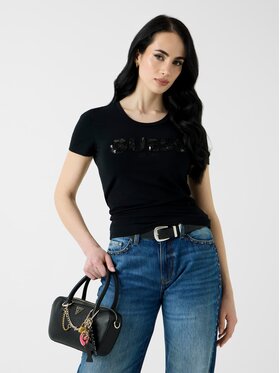 Guess Guess T-Shirt 174863 Czarny Classic Fit