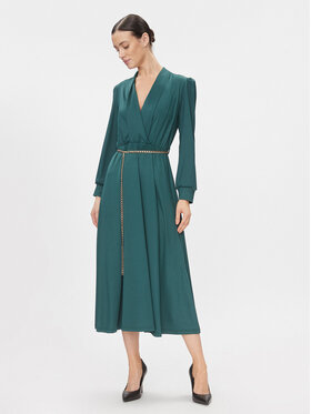 Rinascimento Rinascimento Коктейльна сукня CFC0116384003 Зелений Regular Fit