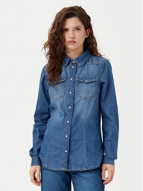 ONLY ONLY džínová košile Alexa 15315185 Modrá Regular Fit