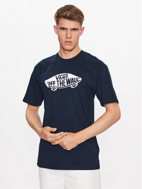 Vans Vans Póló Style 76 Ss Tee VN00004X Sötétkék Classic Fit