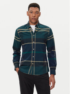 Barbour Barbour Särk MSH4994TN23 Roheline Tailored Fit