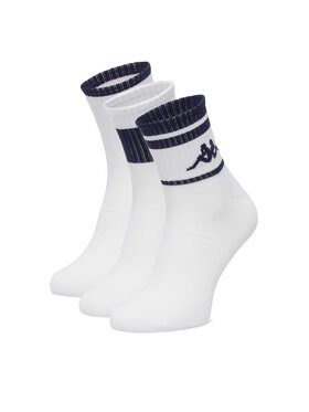 Kappa Kappa Dlouhé ponožky CEO_KR_ANKLE_SS26 (3-PACK) Bílá