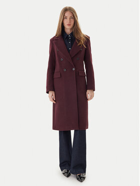 Maryley Maryley Cappotto di transizione MARYLEY-25IB807/01BU Bordeaux Regular Fit