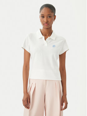 Tommy Hilfiger Tommy Hilfiger Polo majica 1985 Logo WW0WW49259 Bela Slim Fit