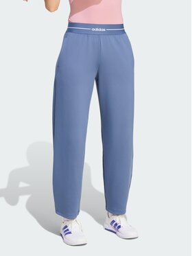 adidas adidas Spodnie dresowe 167782 Niebieski jasny Loose Fit