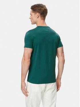 Tommy Jeans Tommy Jeans Тишърт DM0DM04411 Тъмнозелен Slim Fit