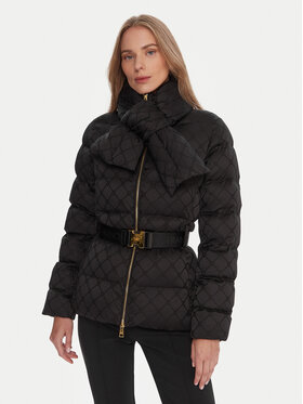 Elisabetta Franchi Elisabetta Franchi Winterjacke PI-83D-56E2-V600 Schwarz Regular Fit