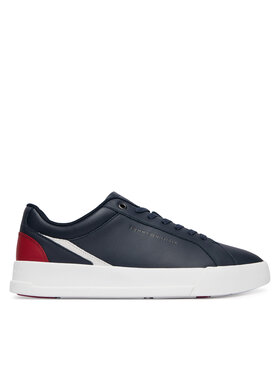 Tommy Hilfiger Tommy Hilfiger Laisvalaikio batai Th Court Premium FM0FM05879 Tamsiai mėlyna