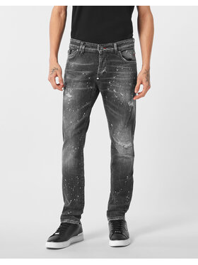 PHILIPP PLEIN PHILIPP PLEIN Jeansy 26867 Czarny Straight Leg