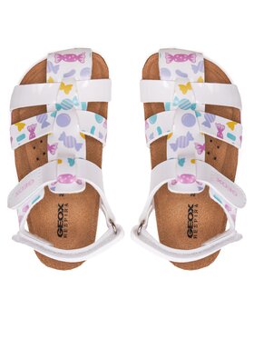 Geox Sandale B Sandal Chalki Girl B452RA 000HH C0653 S Bijela