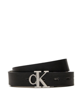 Calvin Klein Jeans Calvin Klein Jeans Dámsky opasok Mono Pl Rev Lthr Belt K60K612290 Čierna