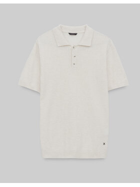 Borgio Borgio Polo sturno Biały Classic Fit