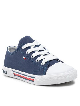 Tommy Hilfiger Tommy Hilfiger Tenisice Low Cut Lace-Up Sneaker T3X4-30692-0890 M Tamnoplava