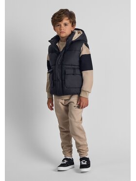 minoti minoti Kamizelka 27gilet2 Czarny Regular Fit
