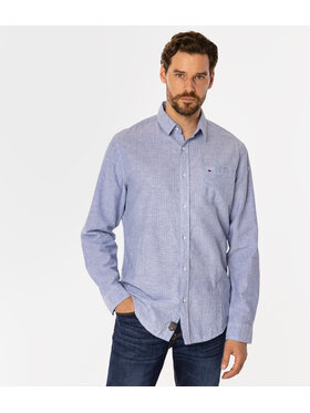 Lee Cooper Lee Cooper Koszula WILL Niebieski Regular Fit