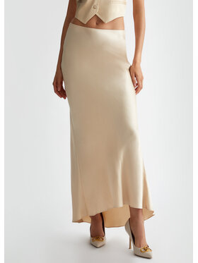 Liu Jo Liu Jo Spódnica maxi CF4069T3969X0595 Beżowy Regular Fit
