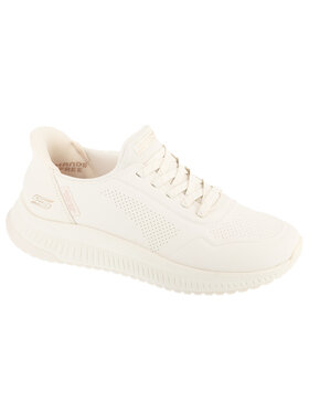 Skechers Skechers Sneakersy Slip-Ins: Bobs Squad 4 - Key Look Biały