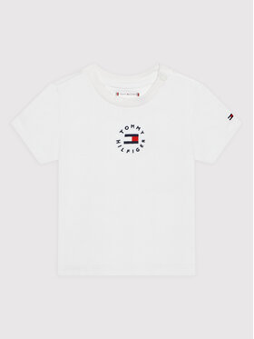 Tommy Hilfiger Tommy Hilfiger T-shirt Heritage KN0KN01386 Bijela Regular Fit