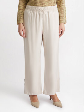 Fiorella Rubino Fiorella Rubino Pantaloni di tessuto P112T004801N002 Écru Regular Fit