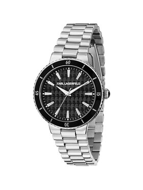 KARL LAGERFELD KARL LAGERFELD Zegarek R0553104505 Srebrny