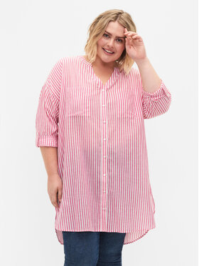 Zizzi Zizzi Pluusikleit CA02353B Punane Loose Fit