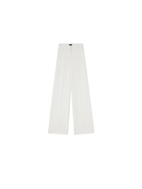 PINKO PINKO Παντελόνι γυναικείο Pantalone donna pergamino crepe Λευκό Regular Fit