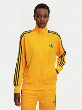 adidas adidas Pulóver adicolor Classic Firebird JP2300 Sárga Loose Fit