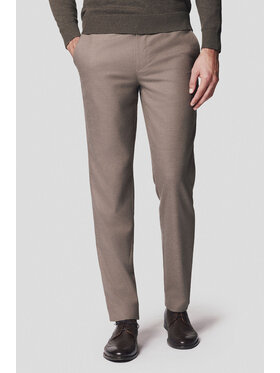 Lancerto Lancerto Spodnie materiałowe Gennaro SP131224000003 Beżowy Slim Fit
