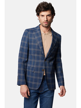 Lancerto Lancerto Marynarka Amarillo MA131124000005 Granatowy Slim Fit