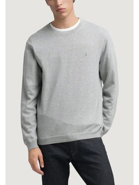 REPLAY REPLAY Sweter REGULAR Szary Regular Fit