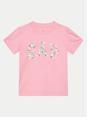 Gap Gap T-Shirt 736118-01 Ροζ Regular Fit