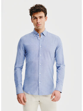 Pako Lorente Pako Lorente Koszula P25SF-1X-015 Niebieski Slim Fit