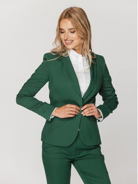 Willsoor Willsoor Marynarka 67048 Zielony Regular Fit
