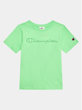 Champion Champion Tricou 306349 Verde Regular Fit