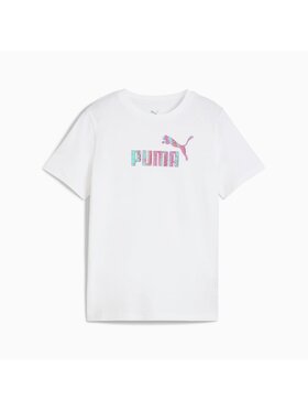 Puma Puma T-Shirt 686484 Biały Regular Fit