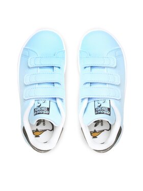 Adidas Superge Genie Stan Smith Shoes GW4536 Svetlo Modra