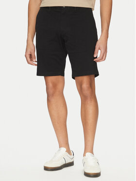 Tommy Hilfiger Tommy Hilfiger Auduma šorti Harlem MW0MW23568 Melns Regular Fit