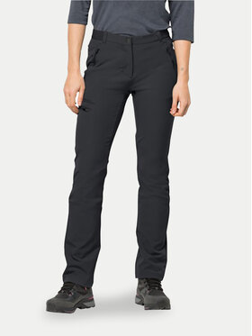 Jack Wolfskin Jack Wolfskin Παντελόνι outdoor Geigelstein 1507731 Μαύρο Regular Fit