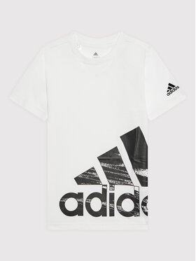 adidas adidas T-Shirt Logo Tee HD9522 Biały Regular Fit