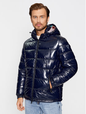 Guess Guess Pūkinė striukė M3BL27 WFP42 Tamsiai mėlyna Regular Fit