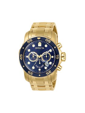 Invicta Watch Ročna Ura Pro Diver IN0073 Zlata